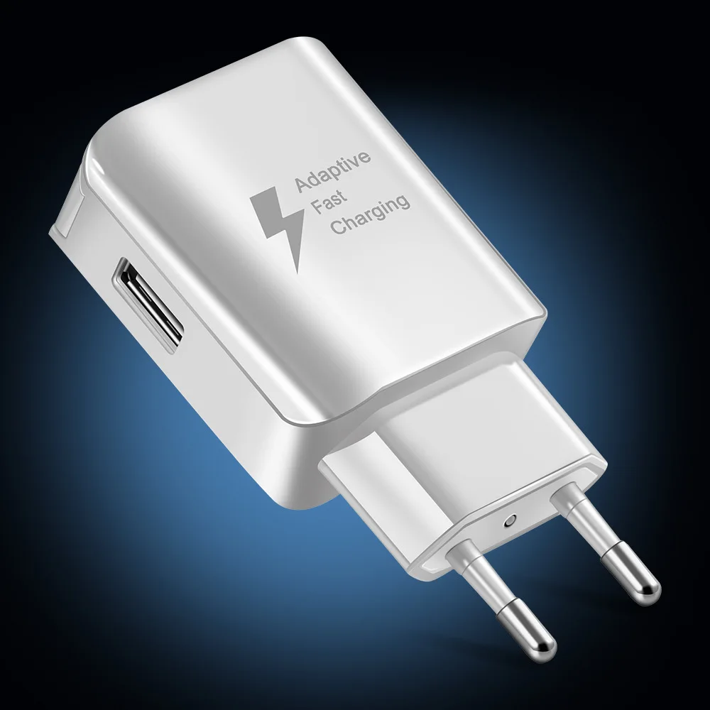 Универсальное зарядное устройство USB вилка стандарта ЕС и США дорожный настенный
