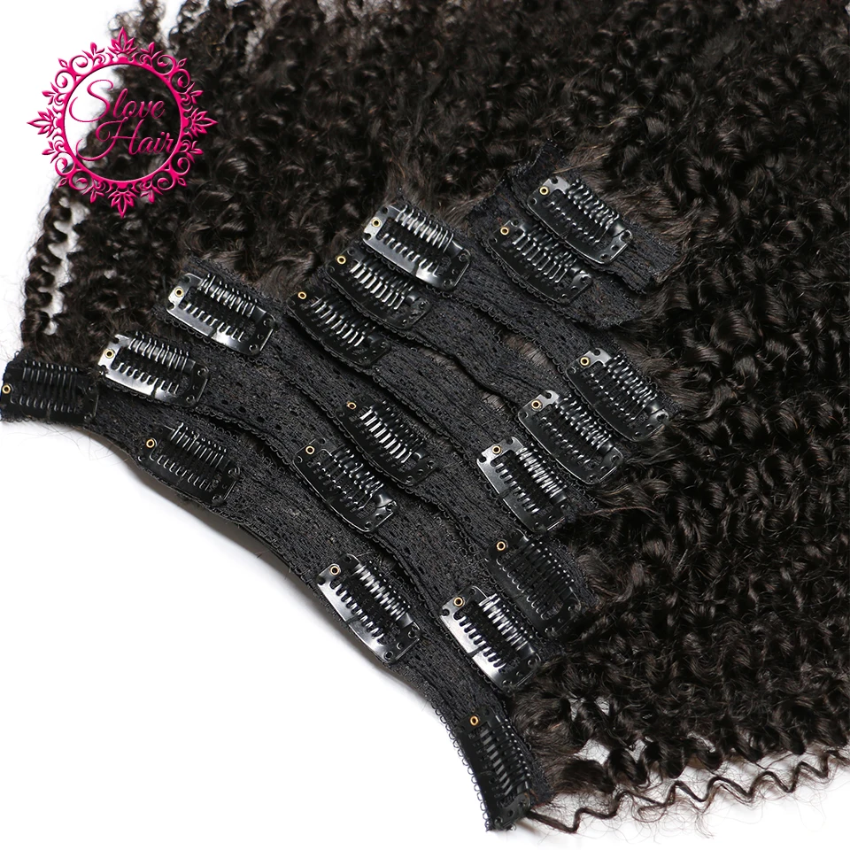 3B 3C афро кудрявые вьющиеся накладные Человеческие волосы Remy бразильские