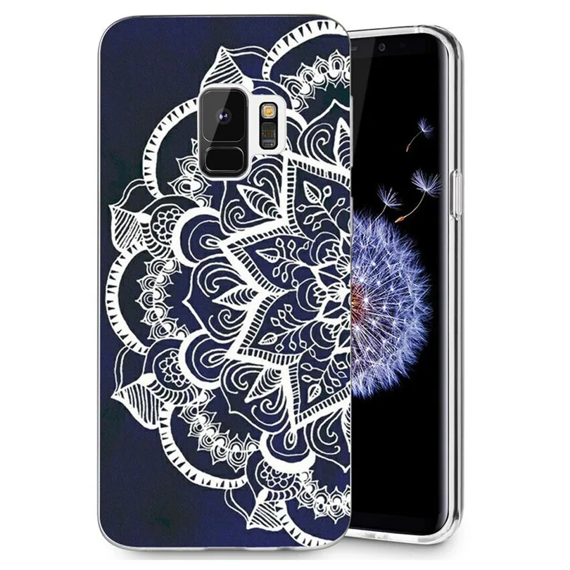 silicone cover phone case For Samsung Galaxy S9 S9Plus S8 Plus S7 edge Note 8 Silicone marble stone Tpu Case Cover E005 | Мобильные