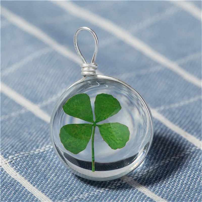 2017 ожерелье модное ювелирное изделие хрустальный шар Одуванчик даффины клевер