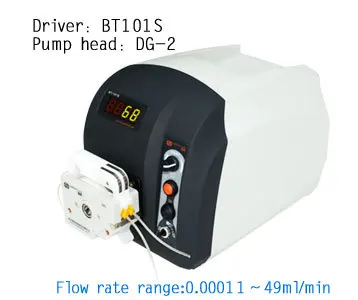 BT101S DG6-2 Lead Fluid 2 channels Cheap Variable Flow Speed Peristaltic Pump for Fluid Water Pump 0.0002-49 ml/min