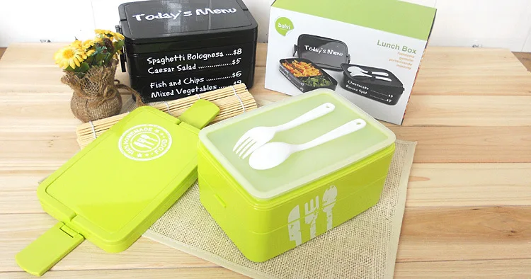 Bento Творческий устойчивостью к высоким температурам 3 слоя палочки дозирующая