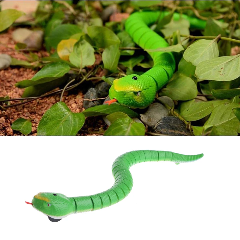 

2018 New Novelty Remote Control Snake Rattlesnake Animal Trick Terrifying Mischief Baby Kids Child Toy Gifts
