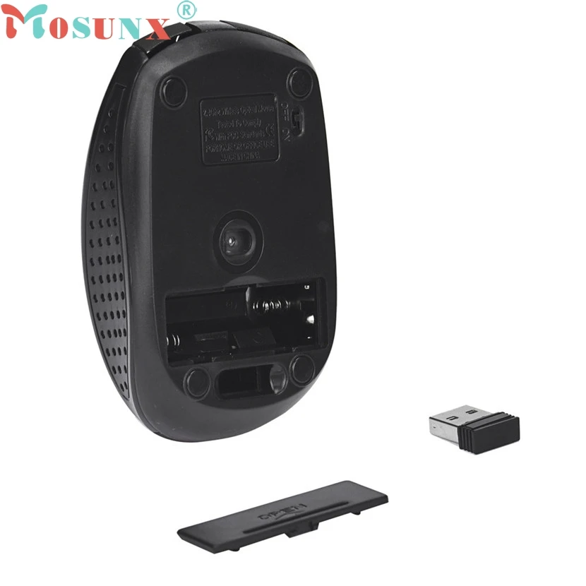 Mosunx модная Беспроводная игровая мышь 2 4 ГГц горячая распродажа USB приемник