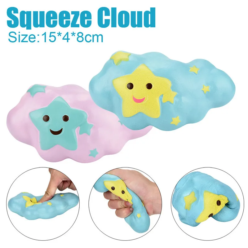 15 см Мультфильм Облако крем Ароматические Squishy замедлить рост squeeze Игрушечные