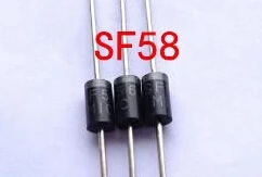 10 шт./лот SF58 5A 600V DO-201AD в наличии | Электронные компоненты и принадлежности