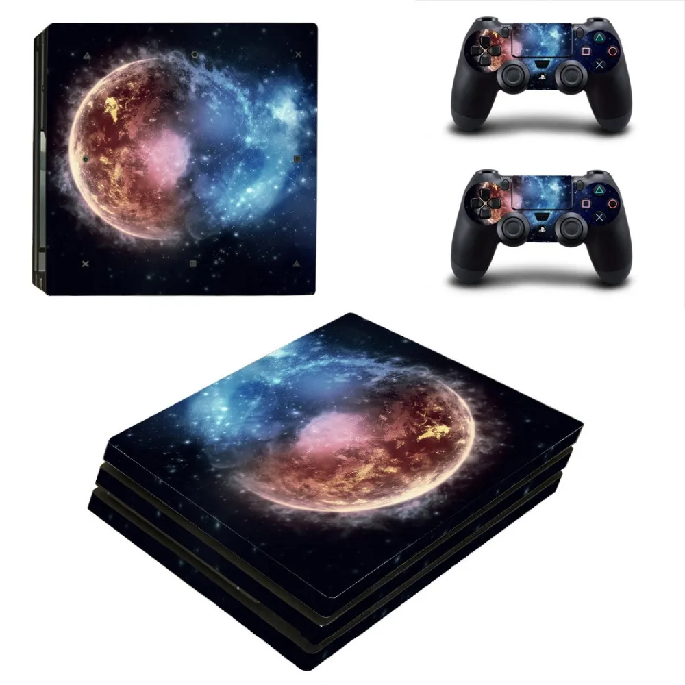 Звездная кожа для Playstation 4 PS4 Pro консоль и контроллер Скины Виниловые наклейки