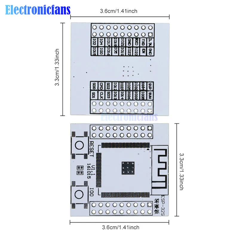 ESP32 телефон на основе ESP32S IoT Wifi Wlan BLE модуль 240 МГц двухъядерный процессор MCU