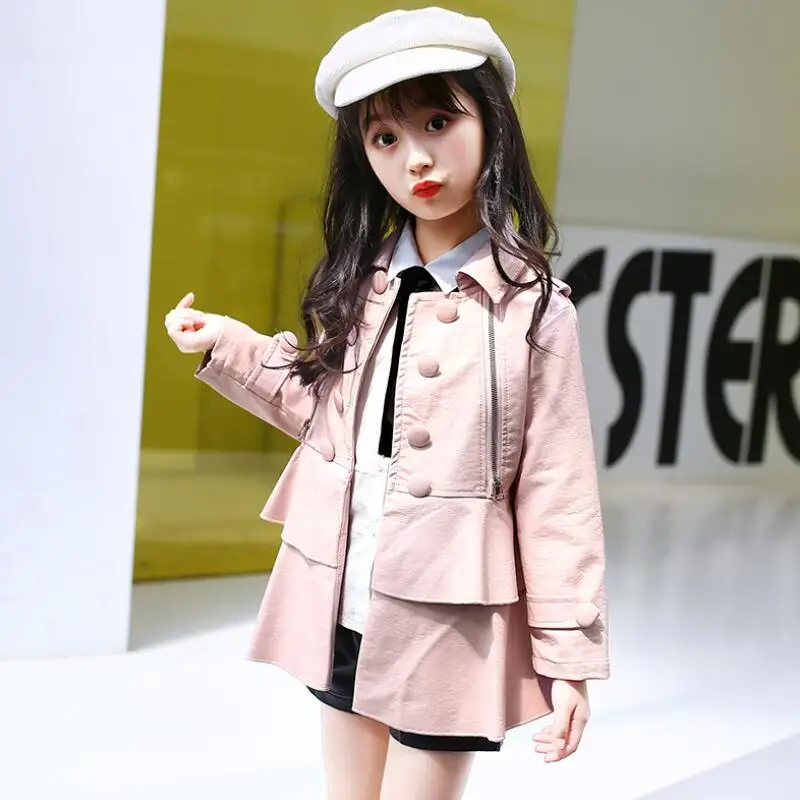 Модная Милая Новинка 2018 года весенне осеннее пальто с длинными рукавами и