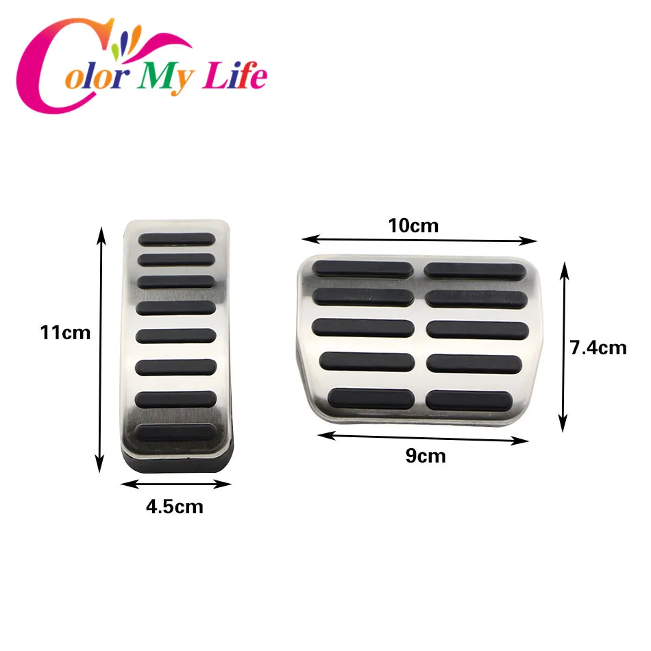 Педали тормозные автомобильные из нержавеющей стали для Audi A1 A2 A3 / S3 (8L) 1995 - 2003 TT +