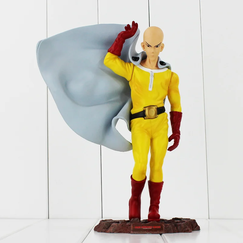 Большие размеры 25 см ONE PUNCH MAN ПВХ Фигурки Сайтама игрушки MAN|pvc action figure|figure actionaction man