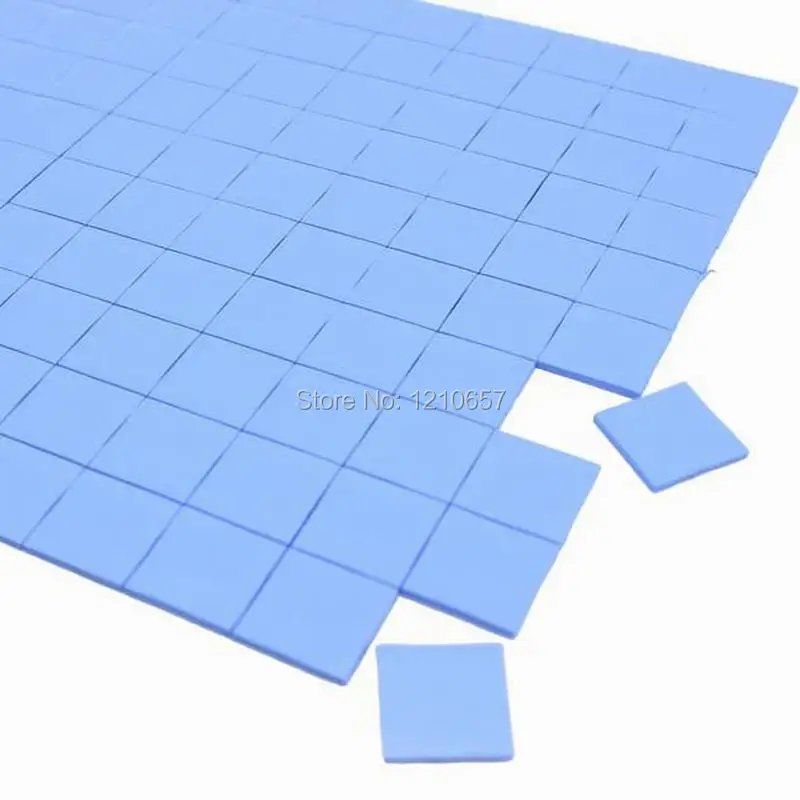 500 шт./партия силиконовые термопрокладки для ПК 10 х2 мм|pad cooler|silicone pad brasilicone rubber for