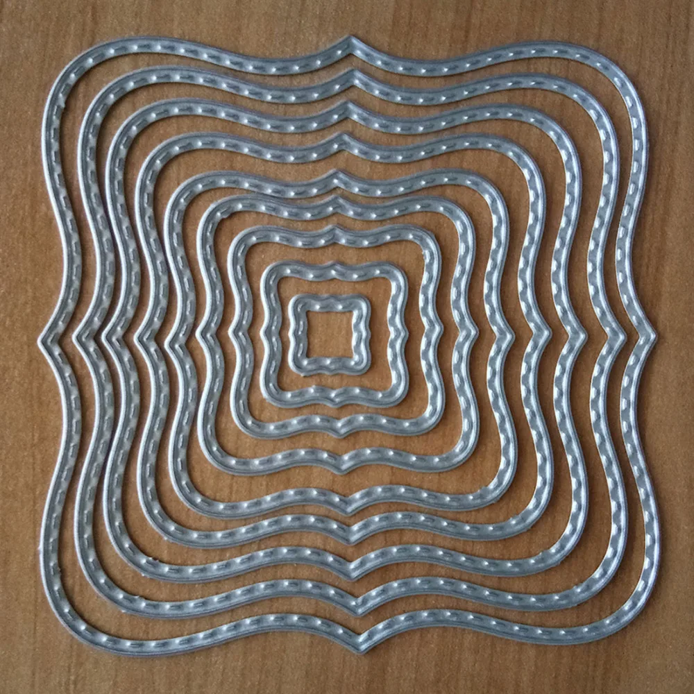 9 шт. трафареты для тиснения из углеродистой стали|frame cut|frame for salestencil diy |