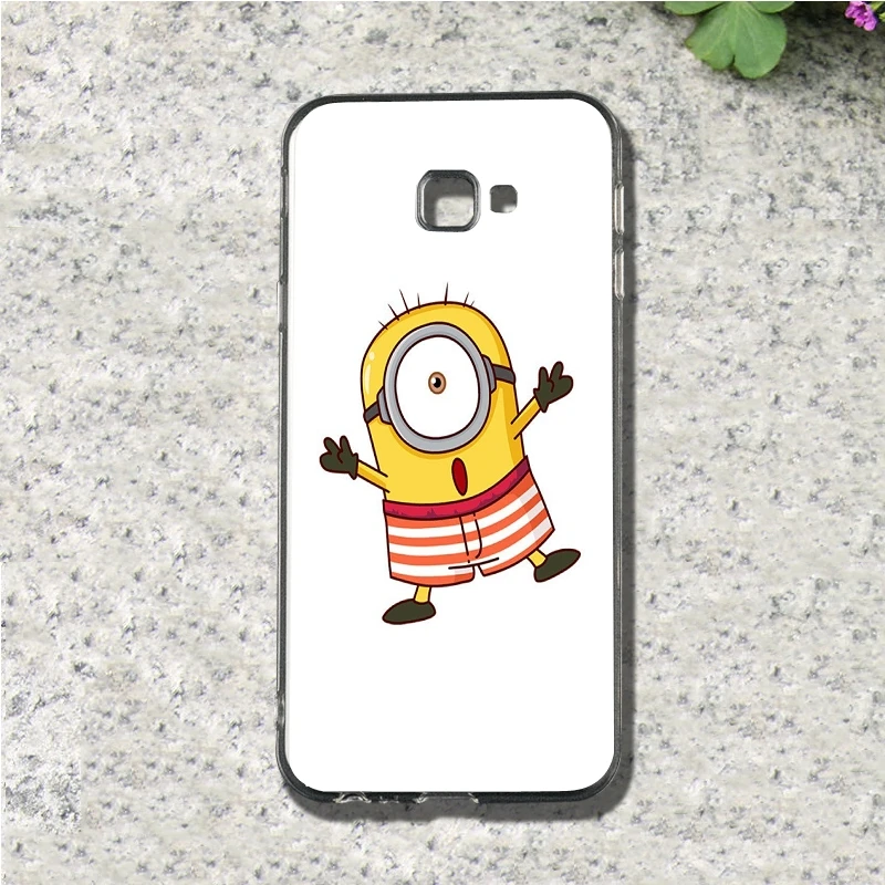 Маленький Миньон Мягкий ТПУ чехол для телефона Samsung Galaxy A3 A5 A7 Альфа G355H 8262 G360 I9082 G530