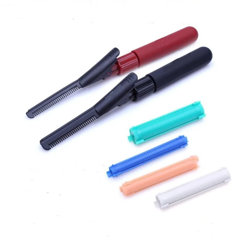 

Professional Barber Hair Curling Iron Wand Crimple Style Larger Curler Beach Wave Barbershop Roller Magic Bed Curl Styling Tongs