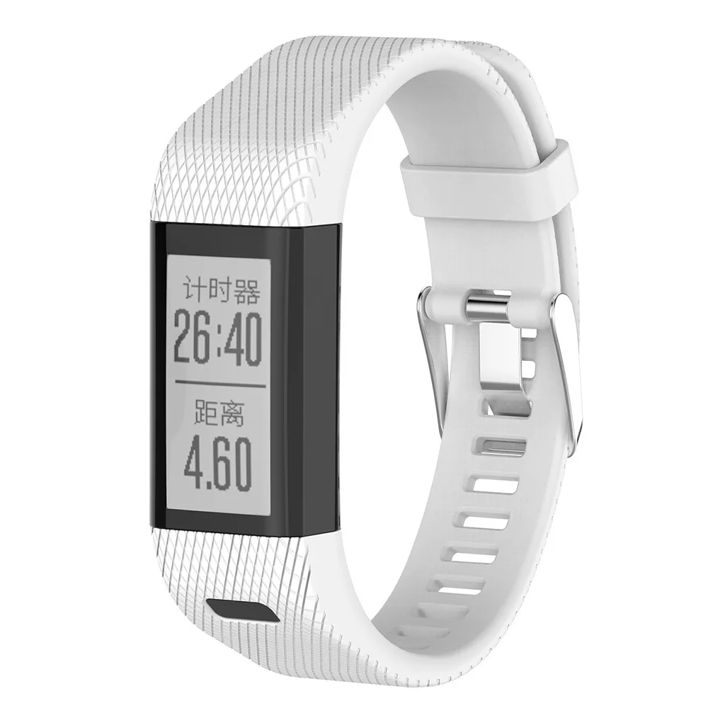 Ремешок на запястье для Garmin Vivosmart HR+ Plus Браслет спортивный фитнес Сменные аксессуары многоцветный Силиконовый ремешок для часов
