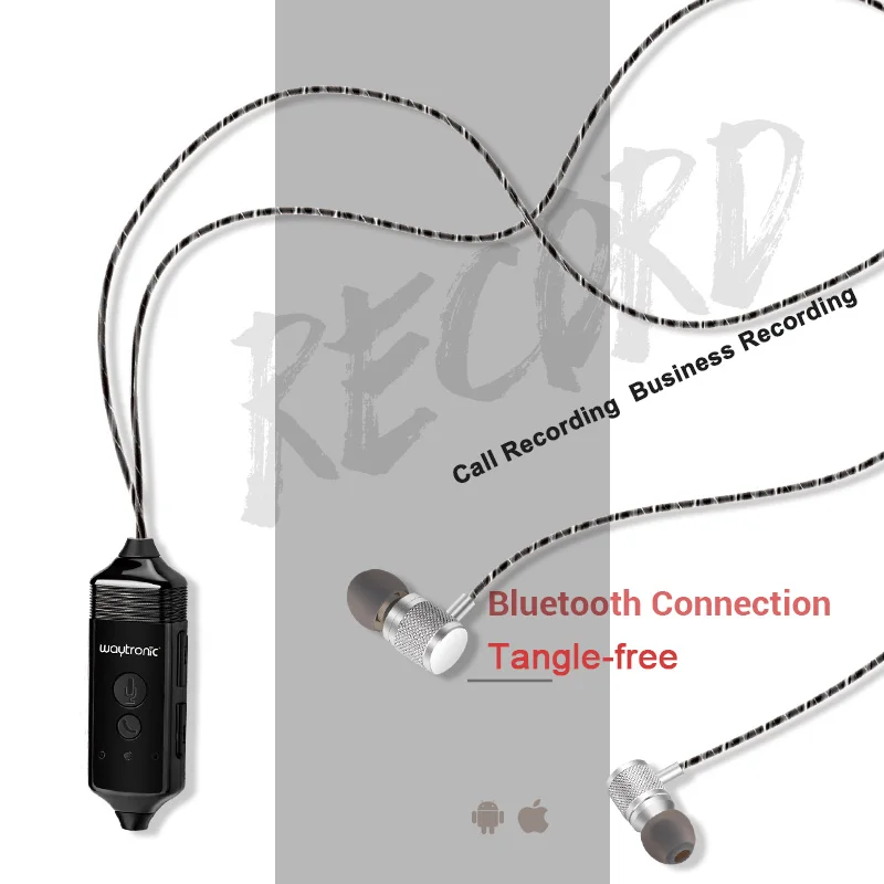 V4 Bluetooth наушники сотовый телефон звонки рекордер звук Запись голоса