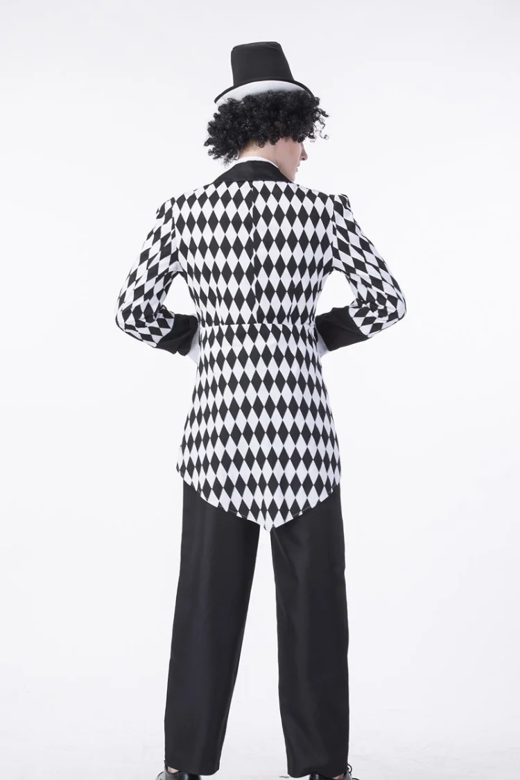 Костюмы для Хэллоуина "Карнавальная вечеринка в стиле фэнтези" для мужчин и женщин: "Шляпник безумный" и "Цирковой клоун" в стиле косплей. Комплект для пары.