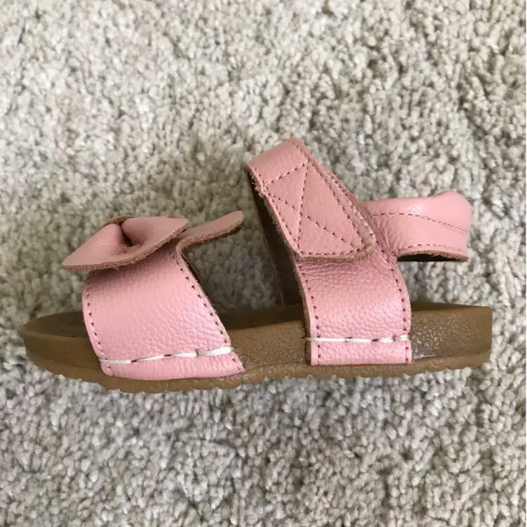 Детские сандалии из натуральной кожи коллекция 2017 года летние для девочек обувь