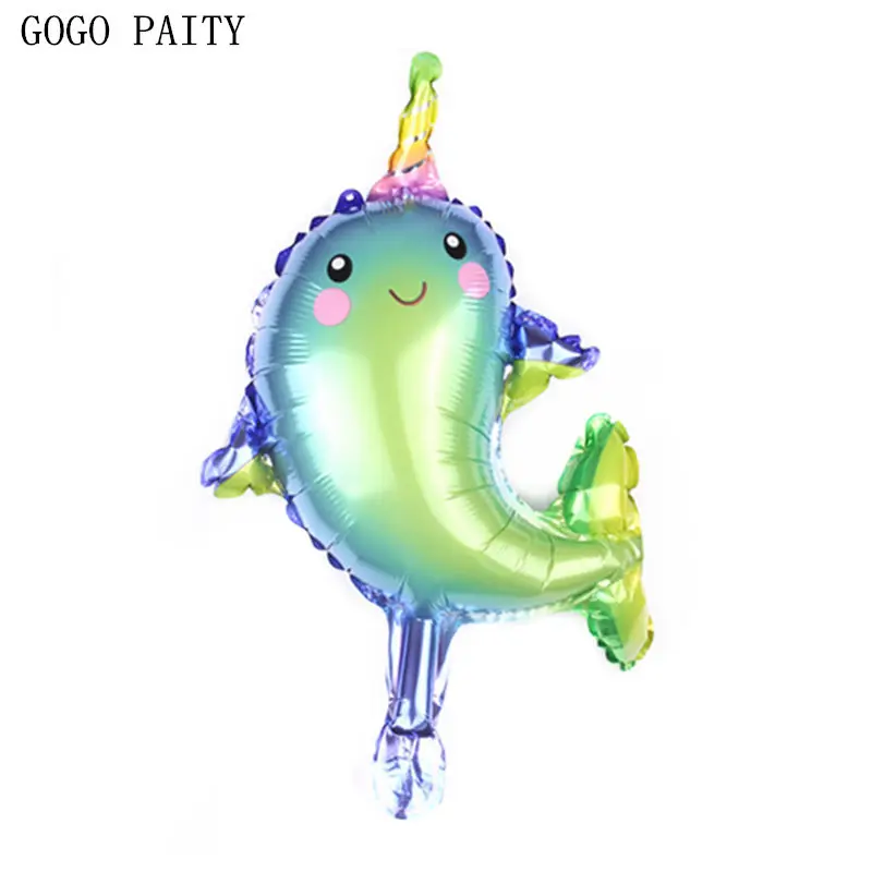 GOGO PAITY Новый мини Единорог алюминиевый воздушный шар Детский праздник украшение