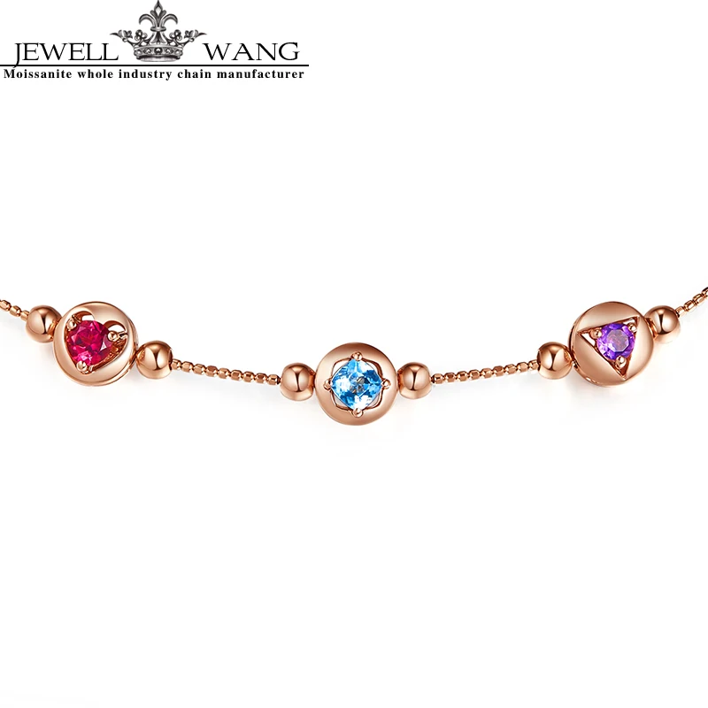 Женская подвеска из драгоценных камней цвета розового золота 18 К|pendants for women|pendant