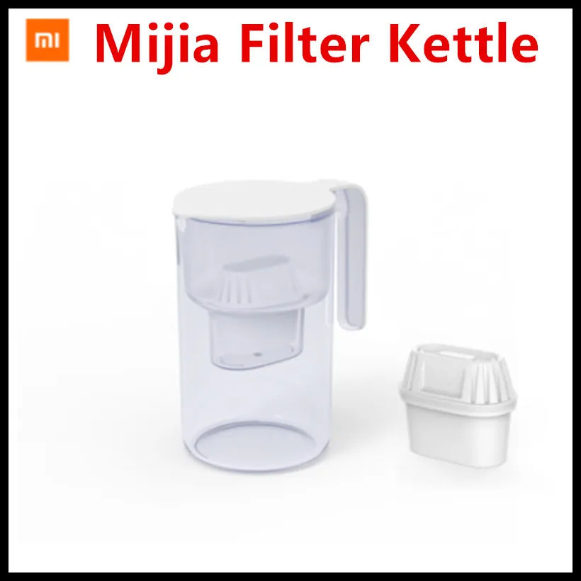 2018 Xiaomi Mijia фильтр чайник эффективной фильтрации как Материал натрия бесплатная