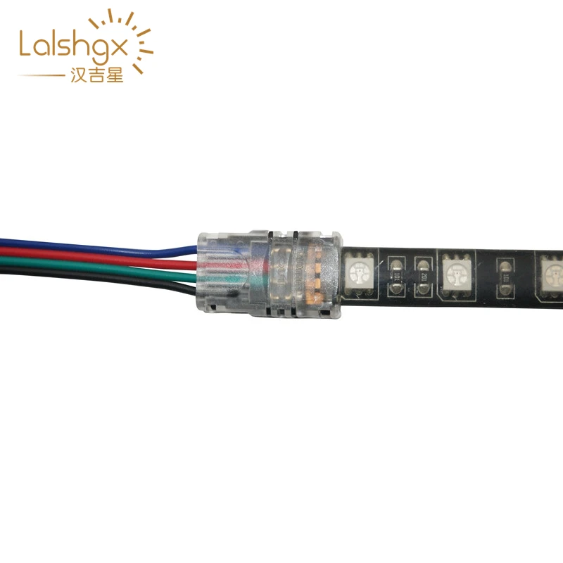 5 шт./лот, 2pin, 3pin, 4pin, 5pin, для одной RGB RGBW, цвет 3528, 5050, Светодиодная лента для подключения к проводу, используйте клеммы, разъем для светодиодной ленты
