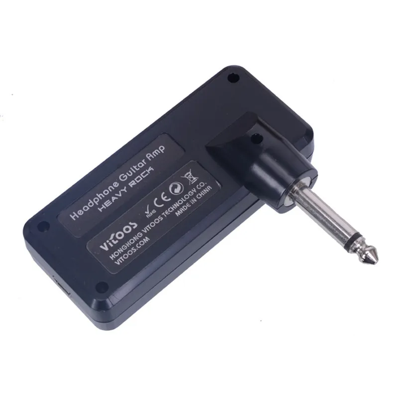 Portable Guitar AMP Plug In Amplifier USB Rechargeable-Heavy Rock Effect | Спорт и развлечения