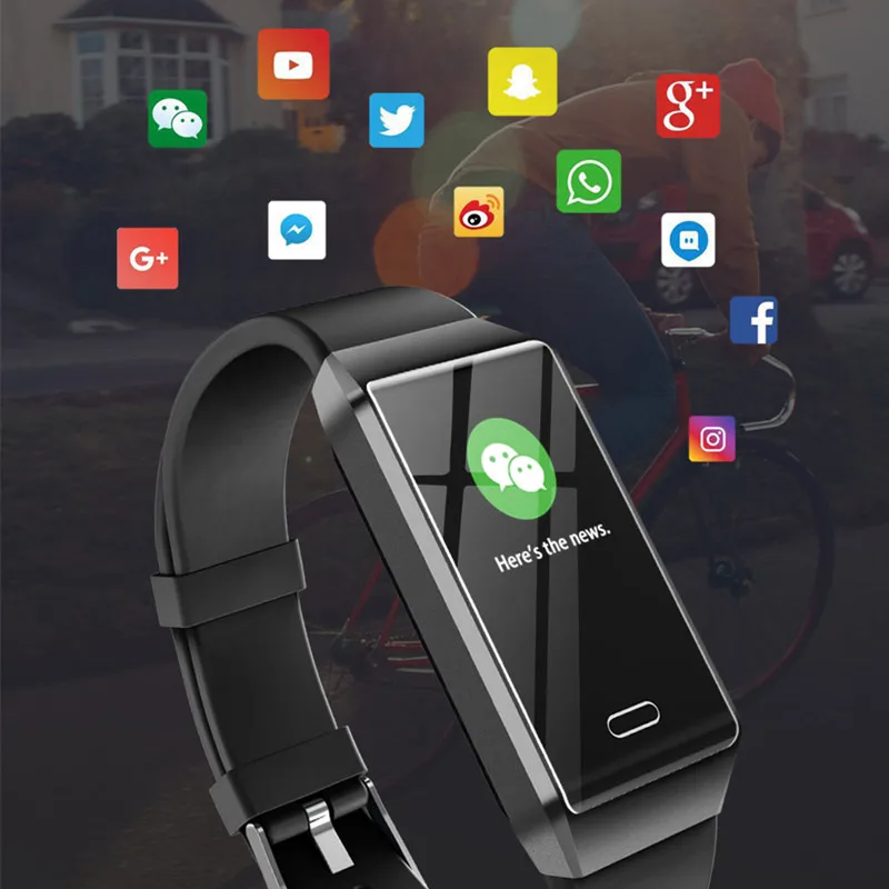 Смарт браслет X9 для мужчин и женщин пульсометр в режиме реального времени