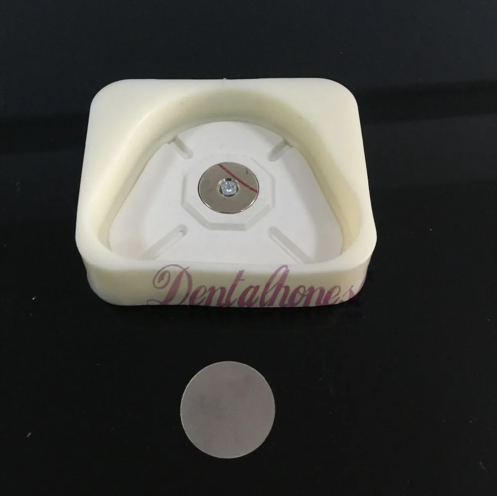 2 шт. Стоматологическая лаборатория магнитного штукатурка силиконовая модель