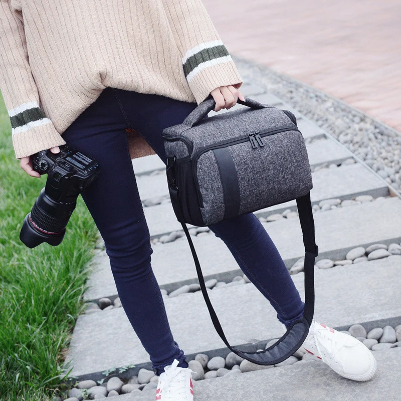 Водонепроницаемая сумка-чехол для DSLR-камеры наплечный чехол Nikon Canon Pentax Sony Olympus