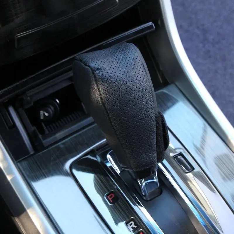 1 шт. универсальная черная синтетическая кожа автомобильная/ручная ручка