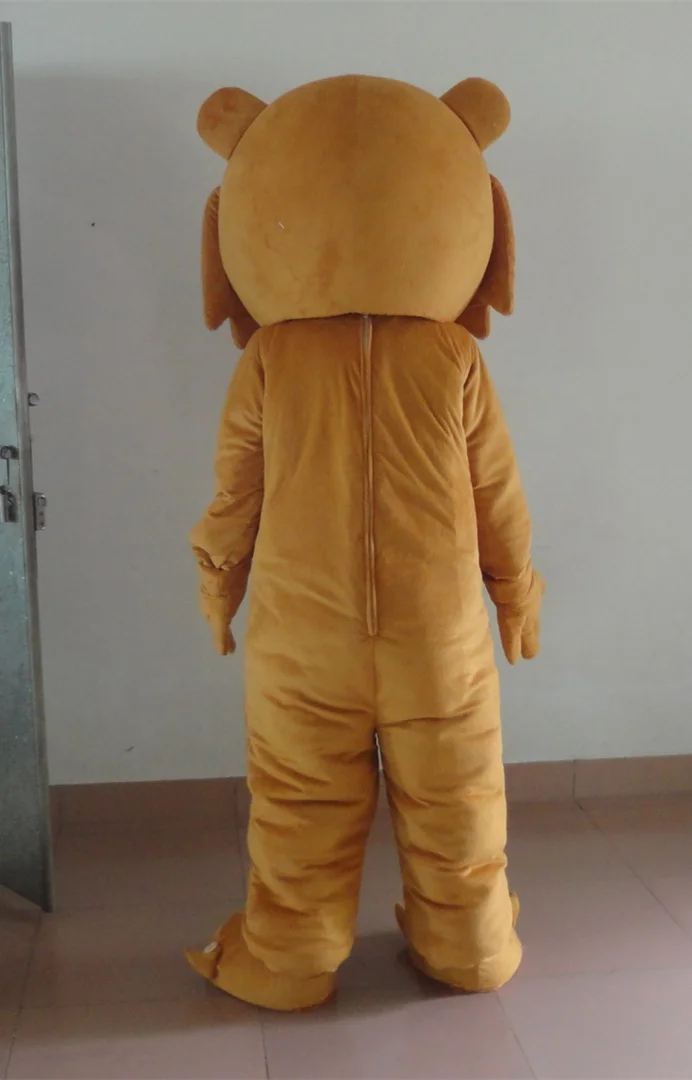 Kaufen Kleine Orange Hund Welpen Maskottchen Kostüm Phantasie Kleid Für Hallowee Geburtstag Parteien