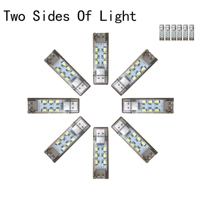 USB гаджеты мини аварийная атмосфера светодиодный ночник настольная лампа для