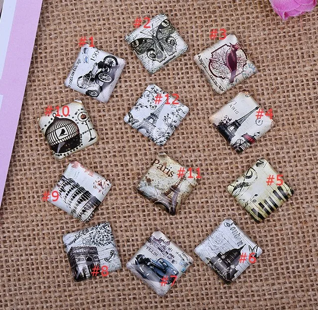 10 мм/15 мм/20 мм восстановление древних способов элементы квадратный ручной работы
