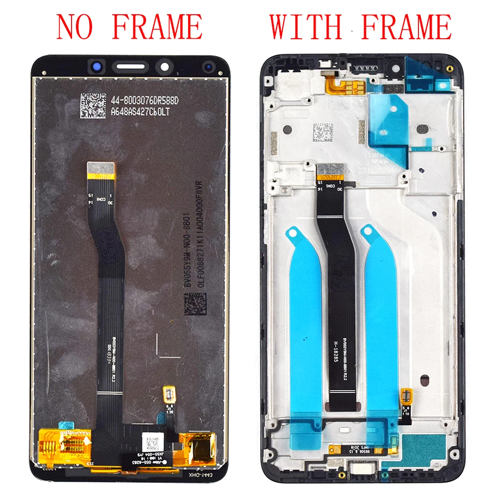 Сменный IPS LCD экран с рамкой 5 45 дюйма уровень качества ААА для Xiaomi Redmi 6 6A