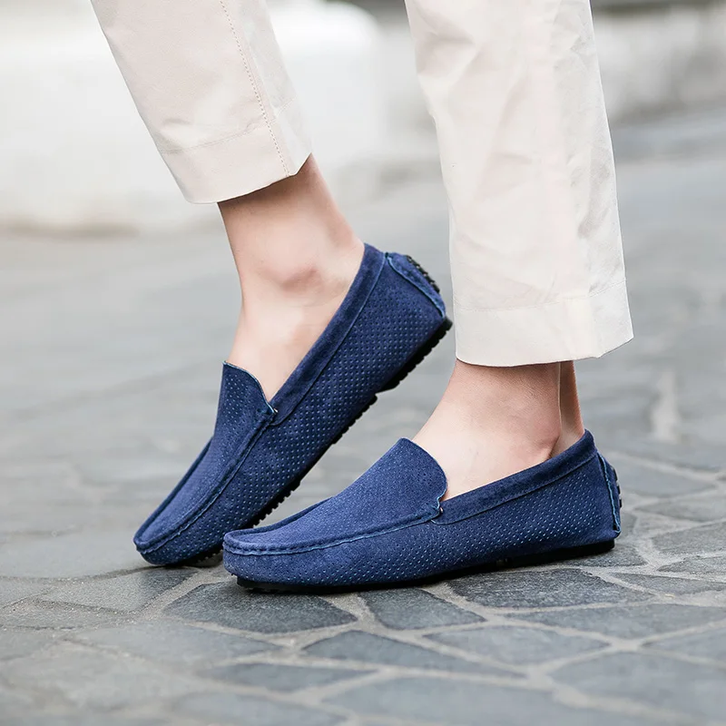 NORTHMARCH Men Casual Shoes 2018 New Fashion Leather Slip-On Hollow Out Breathable Driving Mens Moccasins Homme | Обувь