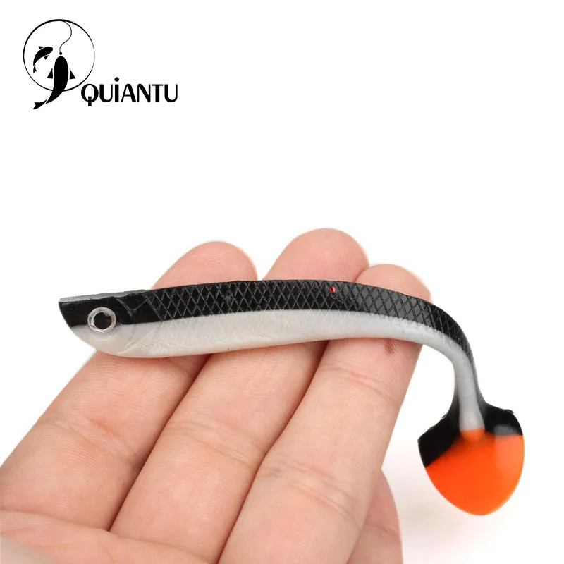 4 Pcs/lot Fishing Soft Lure 6.2g 10.5cm Bait wobbler soft fishing lure 3d eyes bass pesca Grub Swimbait Bass bait | Спорт и