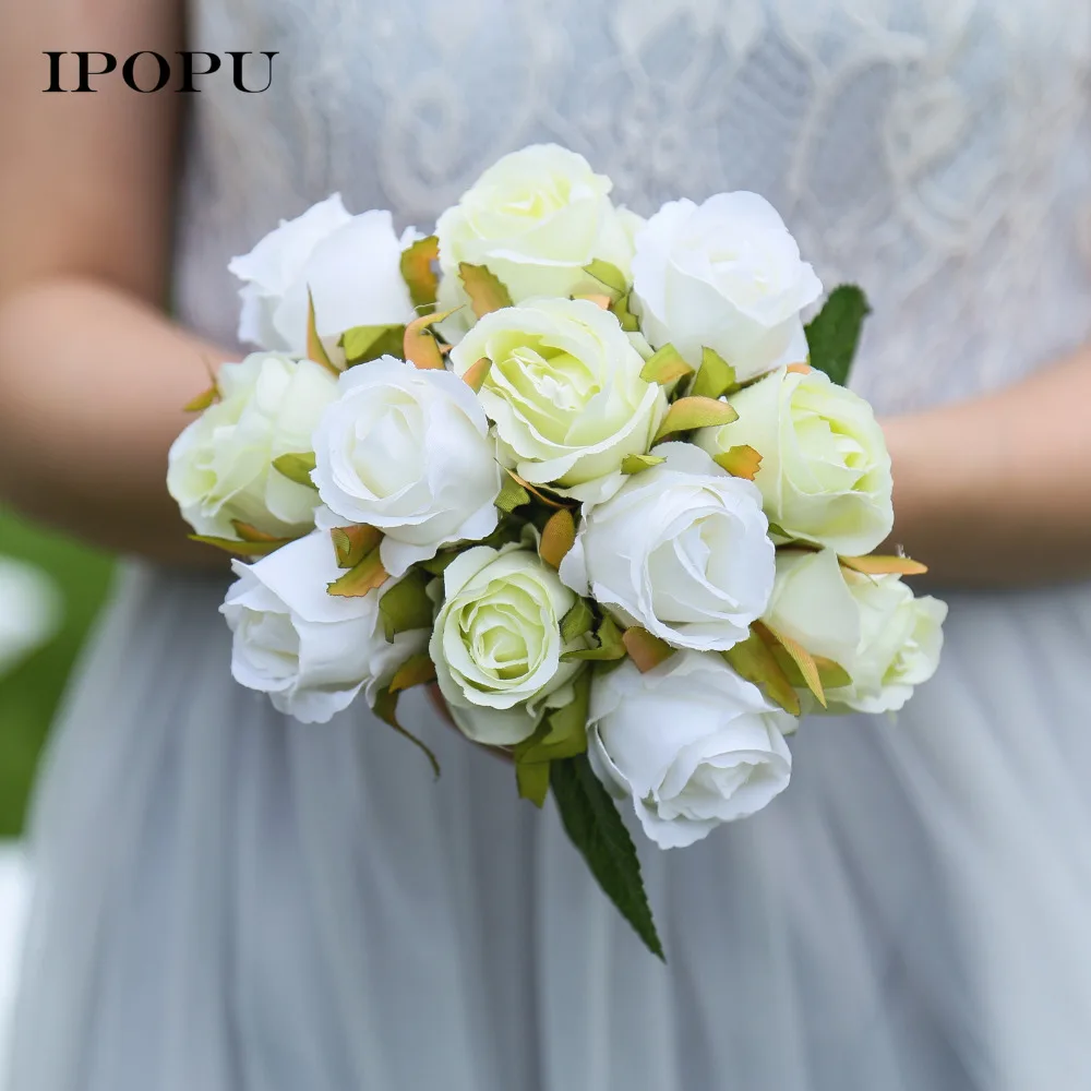 2 пучка 24 шт розы держащие букет цветов тайская Королевская роза высококлассные