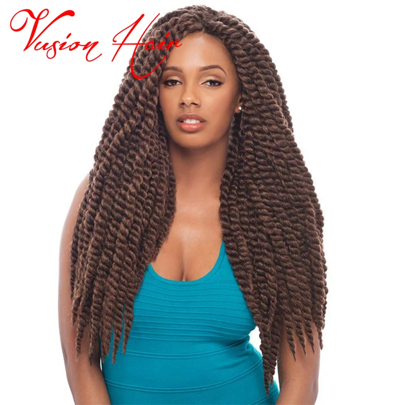 Promotion Havana Mambo Twist Crochet Hair Extension 18 inch 95g Box Braids Braid Afro |