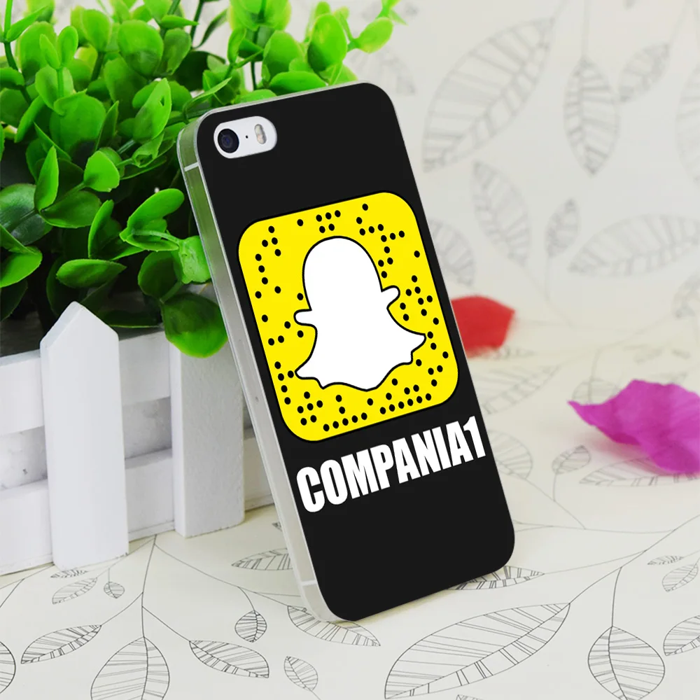 Прозрачный Жесткий Тонкий чехол Terrence Freeman Snapchat C1792 для Apple IPhone 4 4S 4G 5 5G 5S SE 5C 6 6S Plus |