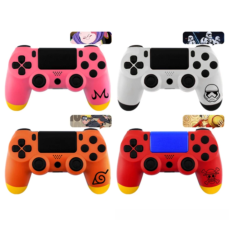 DIY матовый аниме пользовательский чехол контроллера для Playstation4 Slim PS4 Pro запасная часть для джойстика полный корпус Чехол кнопки Mod Kit JMD-040