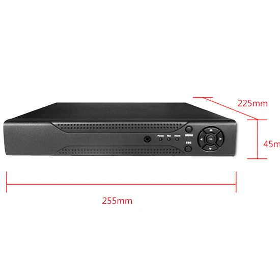 4 канальный комплект видеонаблюдения DVR HDMI 1200TVL ИК всепогодные наружные HD