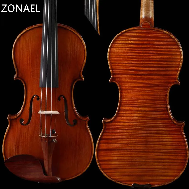 ZONAEL Master скрипка o 4/4 итальянская Высококачественная антикварная