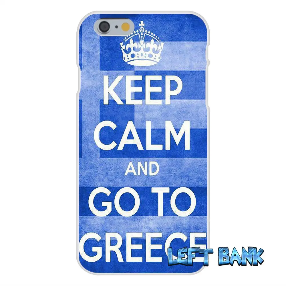 Для Samsung Galaxy A3 A5 A7 J1 J2 J3 J5 J7 2016 2017 Keep Calm I'm греческий флаг Мягкий Силиконовый ТПУ