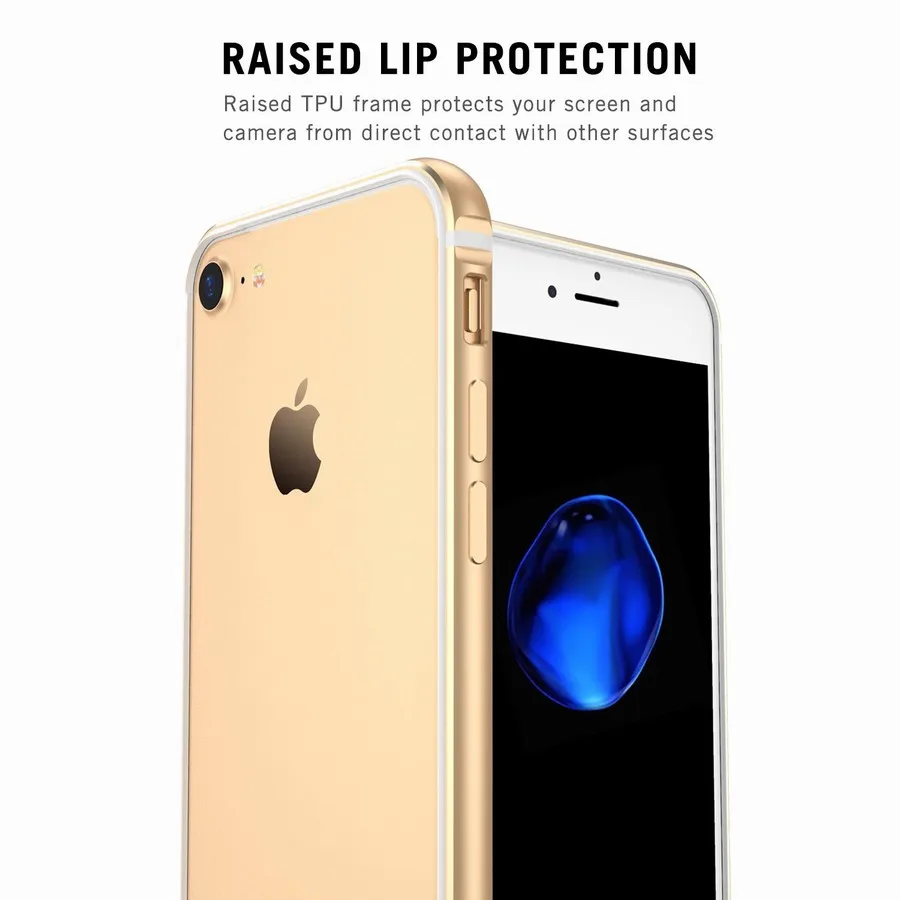 Portefeuille для iPhone 7 бампер чехол Защитный алюминиевый Гибридный Apple 6 S Plus 8 5 5S SE Капа|for
