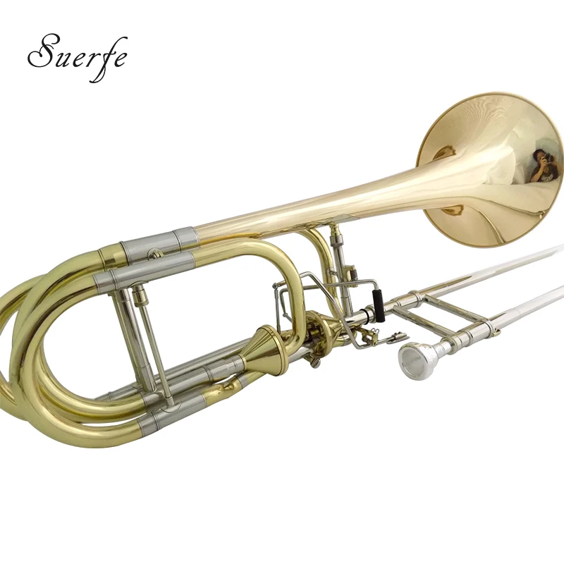 Bb/F/Eb/D двойной Thayer тромбон триггер Trombon Музыкальные инструменты с - Цена: 126 562,40 - 137 109,27 руб.