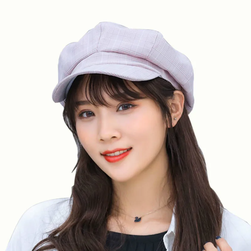 Английский берет шляпа ретро дикая восьмиугольная кепка Топ продажа для женщин