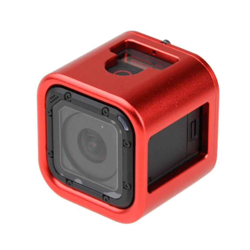 CNC Aluminium Protective Housing Case Cover Frame for GoPro Hero 4 5 Session Action Camera Accessory | Электроника