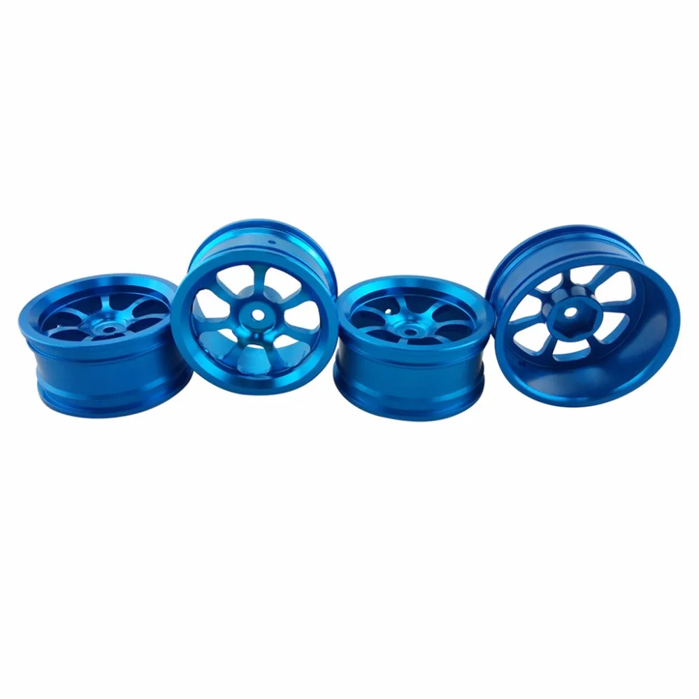 4 шт. запасные части ступицы колеса из алюминиевого сплава для 1/18 Wltoys A949 A959 A969 A979